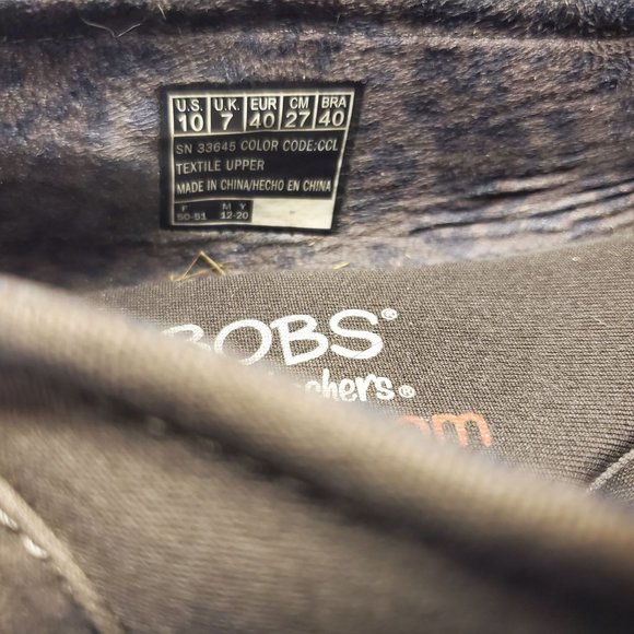 Bob's by Skechers Women's Size 10 Espadrilles Gray Canvas - Picture 7 of 8